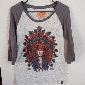 Womens Quarter sleeve tee